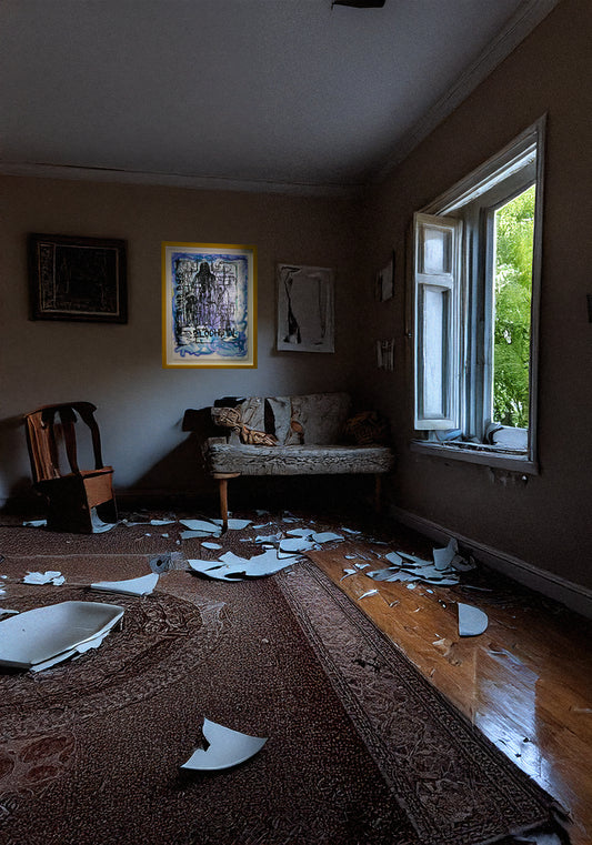 Bjarne Melgaard - untitled (dead guys get hardons too)