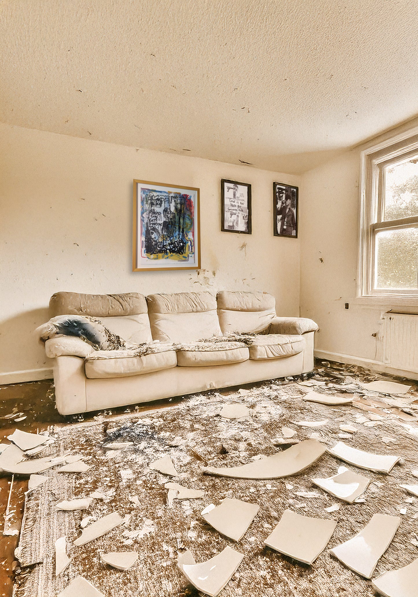 Bjarne Melgaard - untitled (dead guys get hardons too)