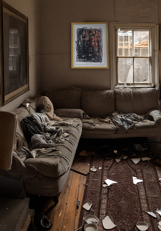 Bjarne Melgaard - untitled (dead guys get hardons too)