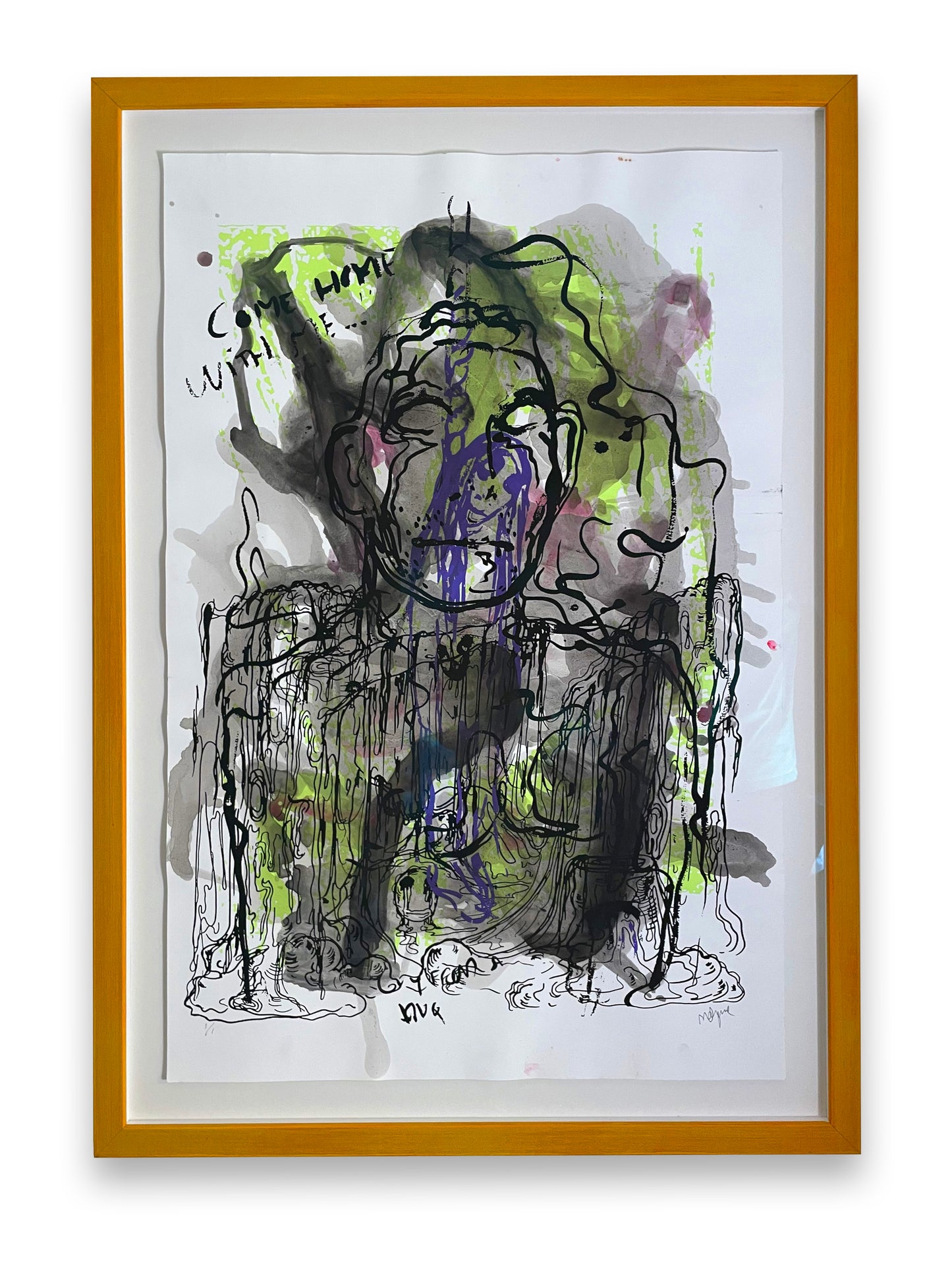 Bjarne Melgaard - untitled (dead guys get hardons too)