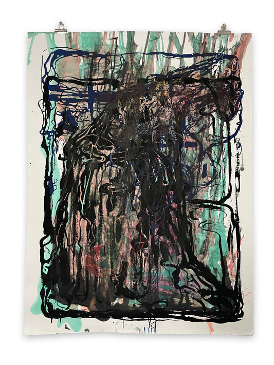 Bjarne Melgaard - untitled (dead guys get hardons too)