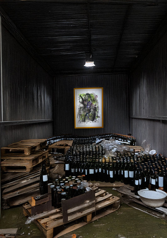 Bjarne Melgaard - untitled (dead guys get hardons too)