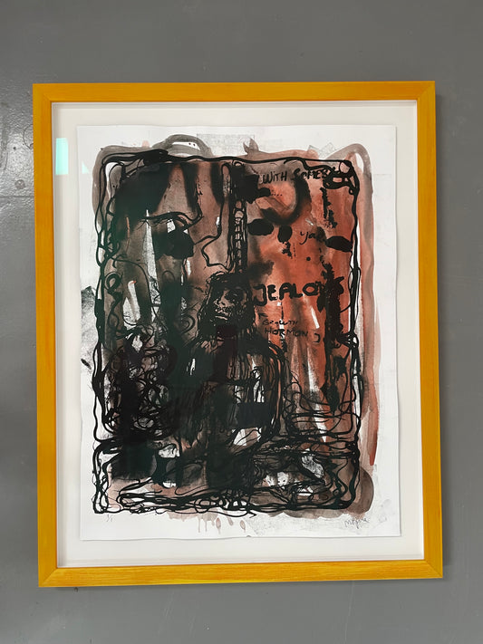 Bjarne Melgaard - untitled (dead guys get hardons too)