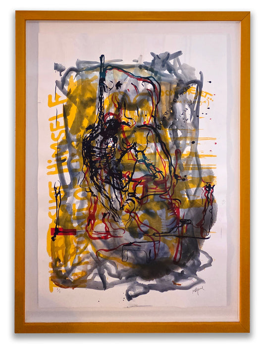 Bjarne Melgaard - untitled (dead guys get hardons too)